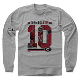 Mens Long Sleeve Heather Gray