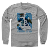 Mens Long Sleeve Heather Gray