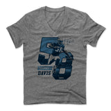 Mens Men's V-Neck Heather Gray