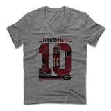 Mens Men's V-Neck Heather Gray