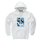 Mens Lace Hoodie White