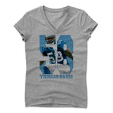 Womens Women's V-Neck Athletic Gray
