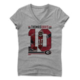 Womens Women's V-Neck Athletic Gray