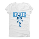Womens Women's V-Neck White