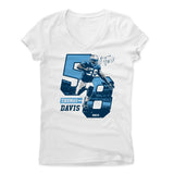 Womens Women's V-Neck White